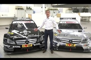 Coulthard prezinta AMG Mercedes C-Coupe DTM Racer