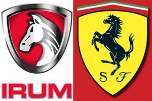 Ferrari se bate pe logo