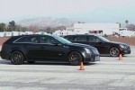 VIDEO: Cadillac CTS-V Wagon vs Mercedes-Benz E63 AMG Wagon