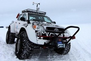 Toyota Hilux a cucerit Antarctica