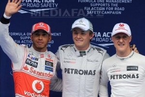 Rosberg obtine primul pole position din cariera
