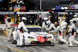 BMW Team RLL a urcat pe podium la Laguna Seca