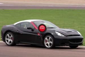 Material video spion cu viitorul Ferrari California