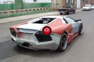 VIDEO: Lamborghini Reventon - O replica a omului sarac