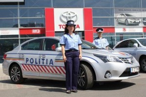 Politia Transporturi va circula cu o Toyota Avensis