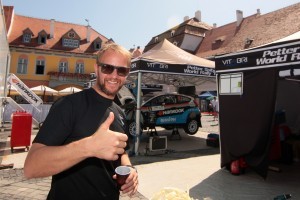 Petter Solberg a fost la Raliul Sibiului Romania