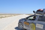 PRIMA echipă Chevrolet Aveo participantă la Raliul Mongoliei trece linia de sosire