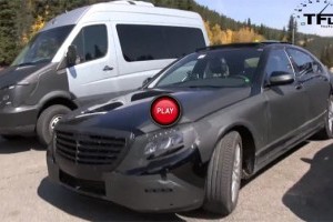 Material video spion cu noul Mercedes S-Class 2014