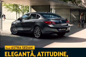Opel Astra sedan la partenerii Opel din toată ţara