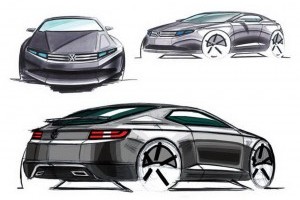 Studiu de design - Volkswagen Scirocco