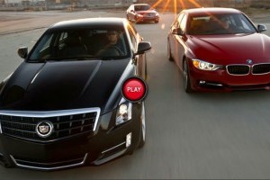 VIDEO: Cadillac ATS vs BMW 335i vs Mercedes A-Klasse