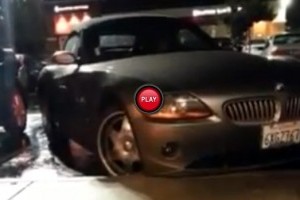 VIDEO: Iata cum nu ar trebui sa iesi dintr-o parcare