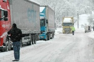Probleme de trafic la punctul de frontiera din Giurgiu