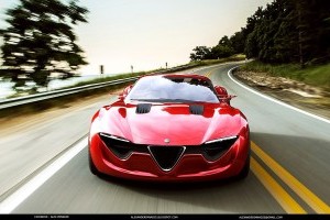 Studiu de design - Alfa Romeo 6C
