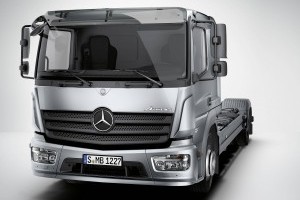 Mercedes ne prezinta primele imagini cu noul camion Atego