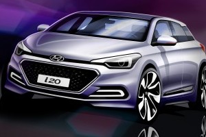 Hyundai dezvăluie primele schiţe oficiale ale noii generatii i20