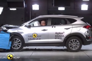 Hyundai Tucson a obținut 5 stele la testele Euro NCAP