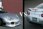 Porsche GT-2 si Nissan GT-R - O disputa aprinsa!