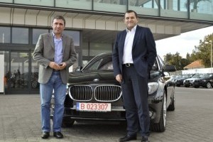 Hagi a primit noul BMW 750 Li