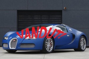 Bugatti Veyron Bleu Centenaire, vandut!