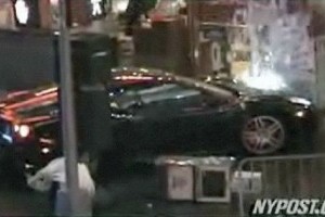 VIDEO: Ferrari distrus la filmari