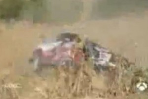 VIDEO: Accident teribil pentru Loeb in Grecia