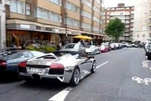 VIDEO: Lamborghini  LP640, invaluit in crom
