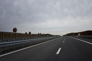 Sofer roman prins pe contrasens pe Autostrada Transilvania