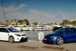 VIDEO: O noua confrunatre Focus RS vs VW Scirocco R