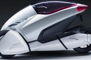 Honda 3R-C, concept electric pe 3 roti la Geneva