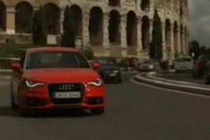 VIDEO: Noul Audi A1 debuteaza pe strazile Romei