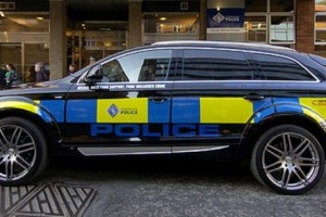 Audi Q7 ABT de politie