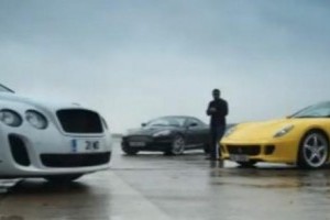 VIDEO: Bentley Continental Supersports vs. Ferrari 599 HGTE vs. Aston Martin DBS