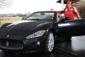 Fernando Alonso a primit un Maseratio GranCabrio